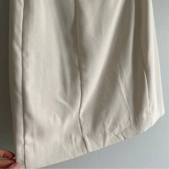 BANANA Republic  Cream and Black Mini Skirt Size 2 - Picture 7 of 11